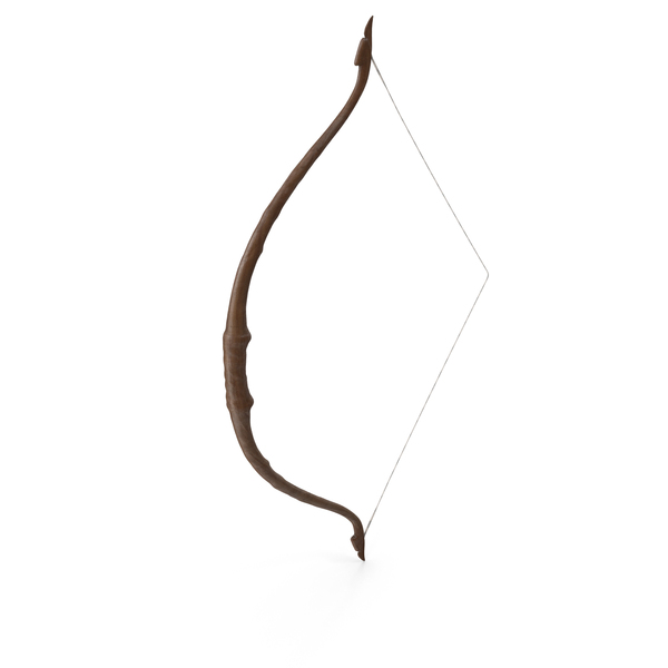 Archery Wooden Bow Drawn PNG & PSD Images