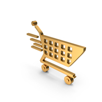 Black Fast Trolley Icon PNG & PSD Images