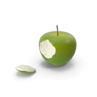 Green Apple Bite PNG & PSD Images