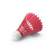Red Badminton Shuttlecock PNG & PSD Images