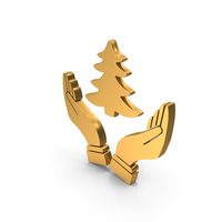 Save Plant Gold PNG & PSD Images