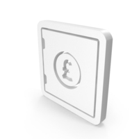 Locker Pound Bank Save Money White PNG & PSD Images