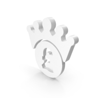 Pound Coin Crown Price White PNG & PSD Images