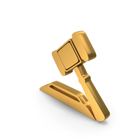 Gold Justice Law Icon PNG & PSD Images