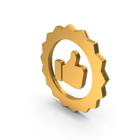 Gold Like Frame Symbol PNG & PSD Images
