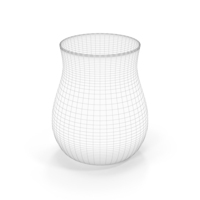 Canadian Whisky Glass Wireframe PNG & PSD Images