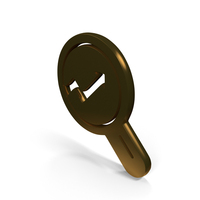 Chart Icon Gold PNG & PSD Images