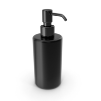 Black Soap Dispenser PNG & PSD Images
