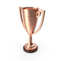 Bronze Trophy Cup Award PNG & PSD Images