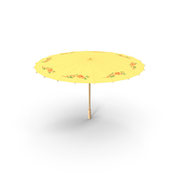 Traditional Chinese Ancient Umbrella Open Yellow PNG & PSD Images