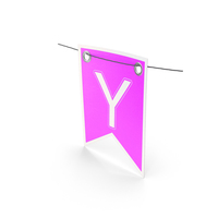 Garland Flag With Letter Y PNG & PSD Images