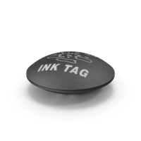 Anti Theft Ink Tag Black PNG & PSD Images
