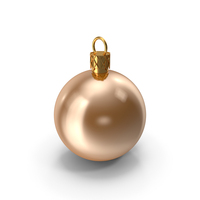 Light Rose Christmas Ornament PNG & PSD Images