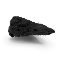 Dark Asteroid Rock Pointy Triangle Shaped PNG & PSD Images