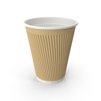 Beige Disposable Cup PNG & PSD Images