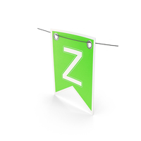 Garland Flag With Letter Z PNG & PSD Images