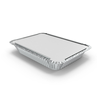 Disposable Aluminum Foil Food Container PNG & PSD Images