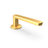 Gold Straight Door Handles PNG & PSD Images