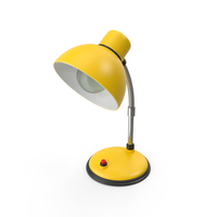 YELLOW DESK LAMP PNG & PSD Images
