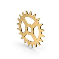 Gold Gear PNG & PSD Images