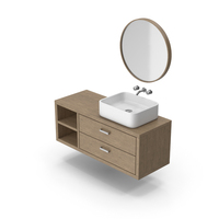 Bathroom Furniture With Sink PNG & PSD Images