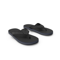 Slippers Black PNG & PSD Images
