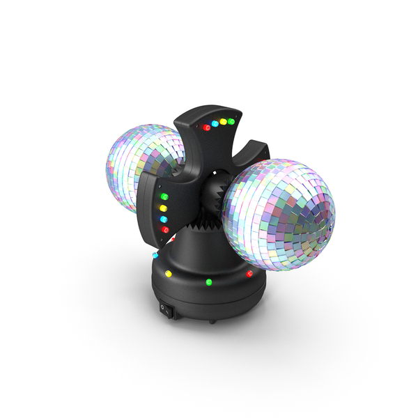 Twin Disco Mirror Ball Switched On PNG & PSD Images