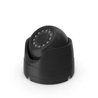 Black CCTV Security Camera PNG & PSD Images
