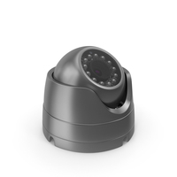 CCTV安全摄像机灰色PNG和PSD图像