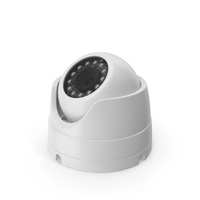White CCTV Security Camera PNG & PSD Images