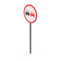 No Overtaking Road Sign PNG & PSD Images
