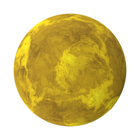 Yellow Fictional Planet PNG & PSD Images