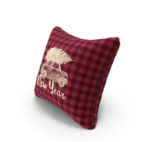Christmas Car Pillow PNG & PSD Images
