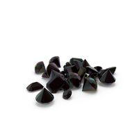 Small Black Diamond Pile PNG & PSD Images