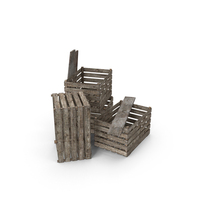Wooden Crates PNG & PSD Images