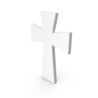 White Cross Symbol PNG & PSD Images