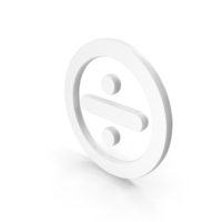 White Round Division Symbol PNG & PSD Images