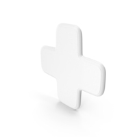 Plus Symbol White PNG & PSD Images