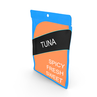 Pouch Tuna Generic Label PNG & PSD Images