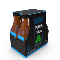 Tea Bottle Pack Generic Label PNG & PSD Images