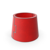 SciFi Element Steel Painted Red PNG & PSD Images
