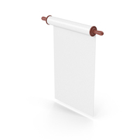 Dark Wood Scroll Paper PNG & PSD Images