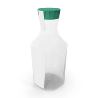 Plastic Juice Carton Large Blank PNG & PSD Images
