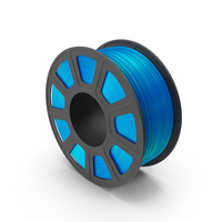 Electric Blue Filament PNG & PSD Images