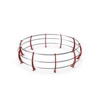 Modern Circular Handrail Fence PNG & PSD Images