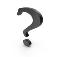 Question Mark Black PNG & PSD Images