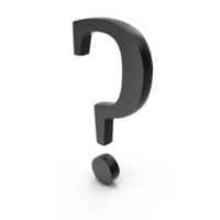 Question Mark Black PNG & PSD Images