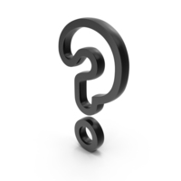 Question Mark Black PNG & PSD Images