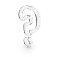 Question Mark Glass PNG & PSD Images