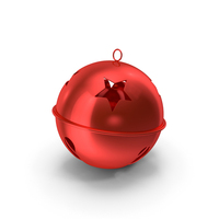 Jingle Bell with Stars PNG & PSD Images